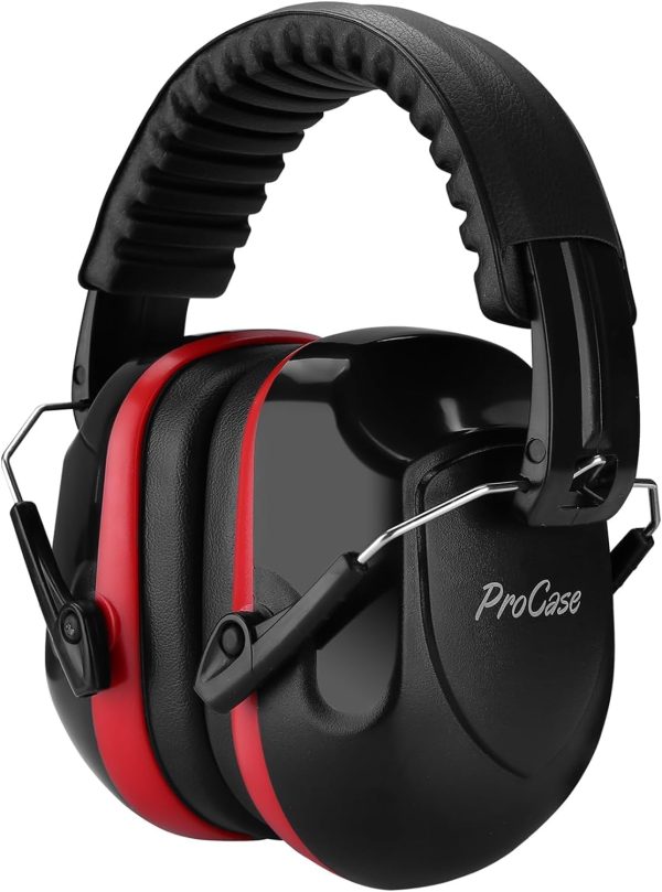 ProCase Noise Reduction Ear Muffs, Sound Proof Ear Protection, NRR 28dB Noise Cancelling